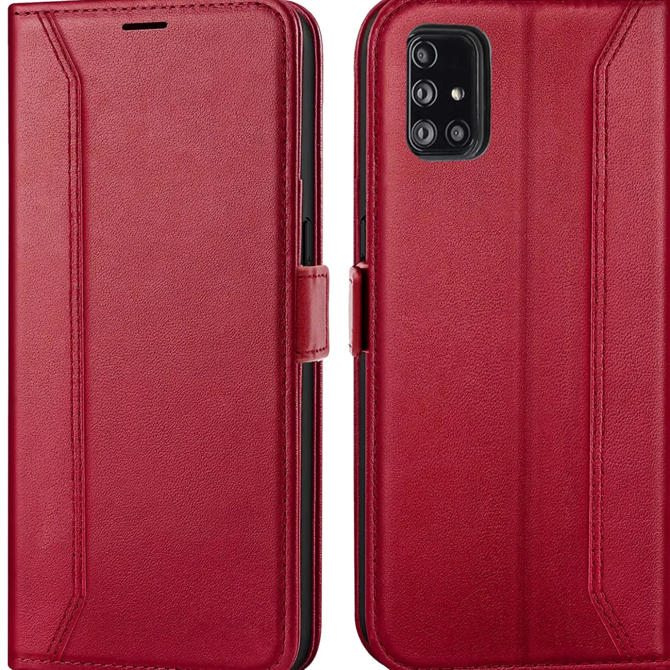 Samsung Galaxy A51 - Robuste Klapphülle mit RFID Block