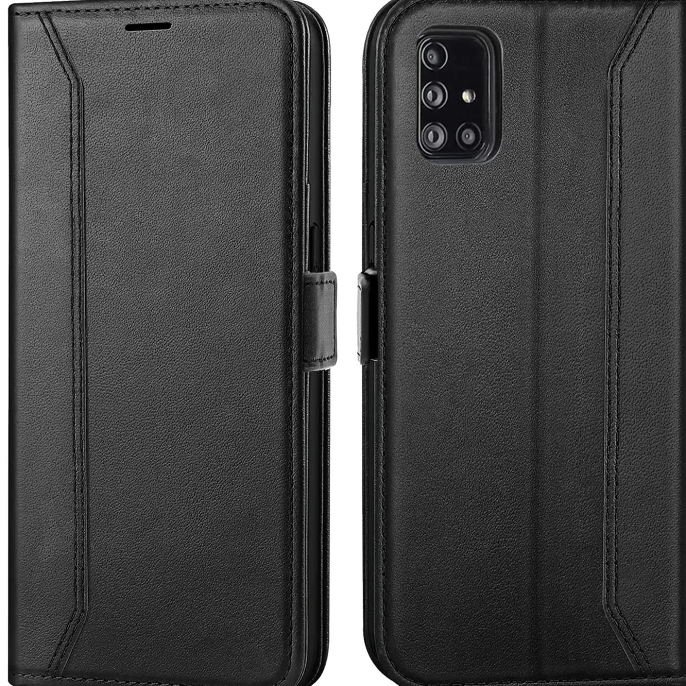 Samsung Galaxy A51 - Robuste Klapphülle mit RFID Block