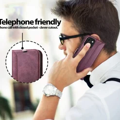 Samsung Galaxy A03 - Robuste Klapphülle mit RFID Block