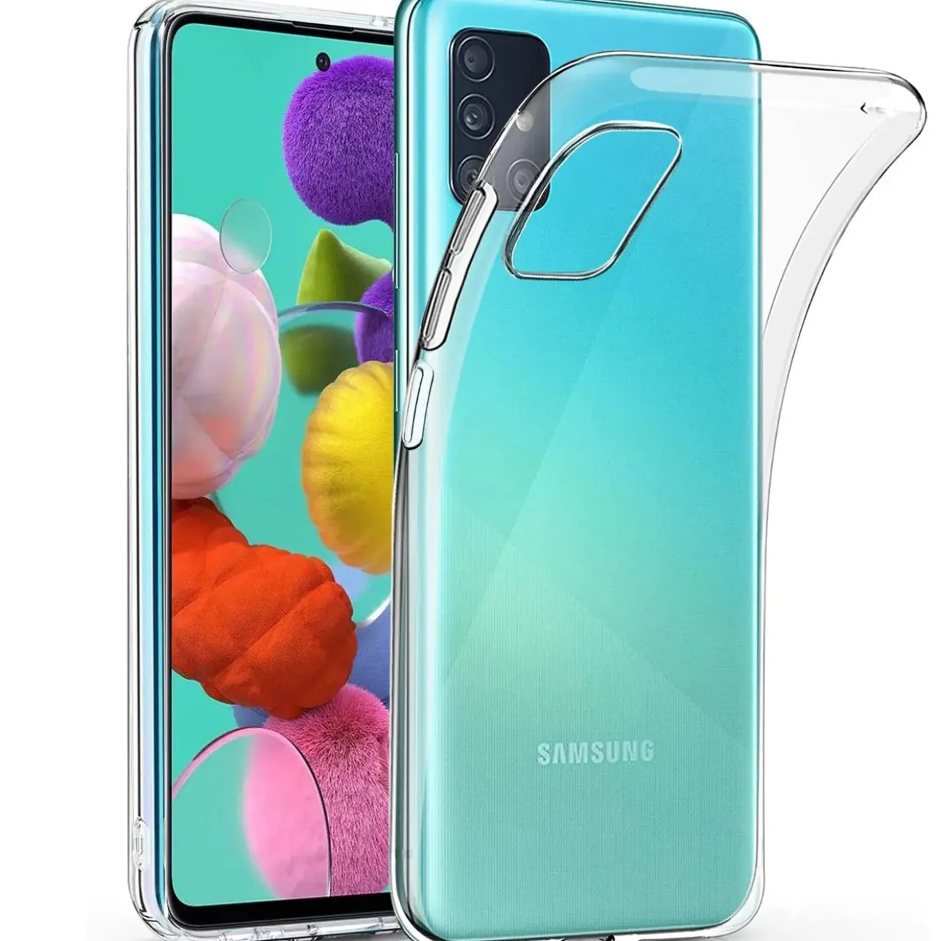 Samsung Galaxy A71 - Slim Clear Case Hülle
