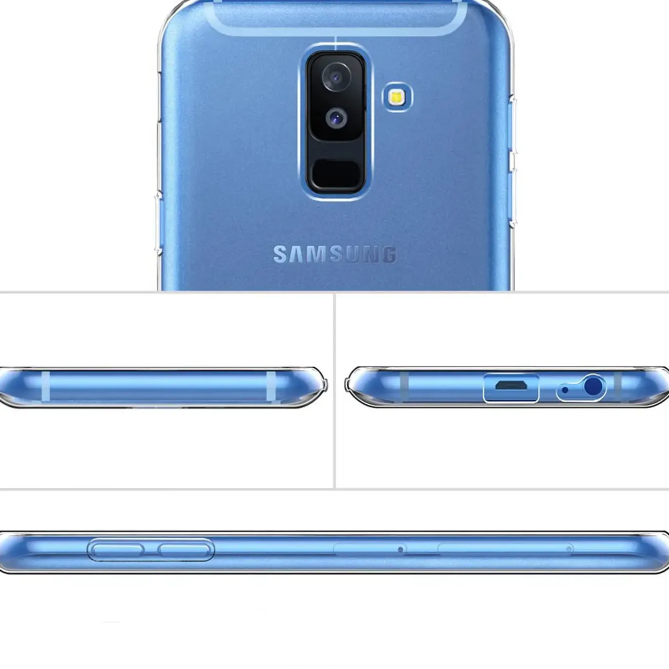 Samsung Galaxy A6 - Slim Clear Case Hülle