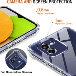 Samsung Galaxy A03 - Stoßfestes Clear Case