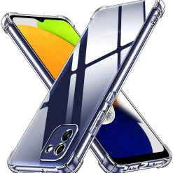 Samsung Galaxy A03 - Stoßfestes Clear Case
