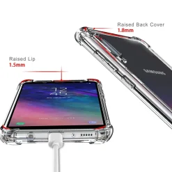 Samsung Galaxy A6 - Stoßfestes Clear Case