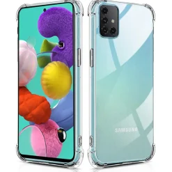 Samsung Galaxy A51 - Stoßfestes Clear Case