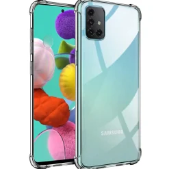 Samsung Galaxy A51 - Stoßfestes Clear Case