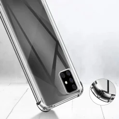 Samsung Galaxy A51 - Stoßfestes Clear Case