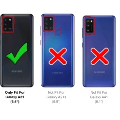 Samsung Galaxy A31 - Stoßfestes Clear Case