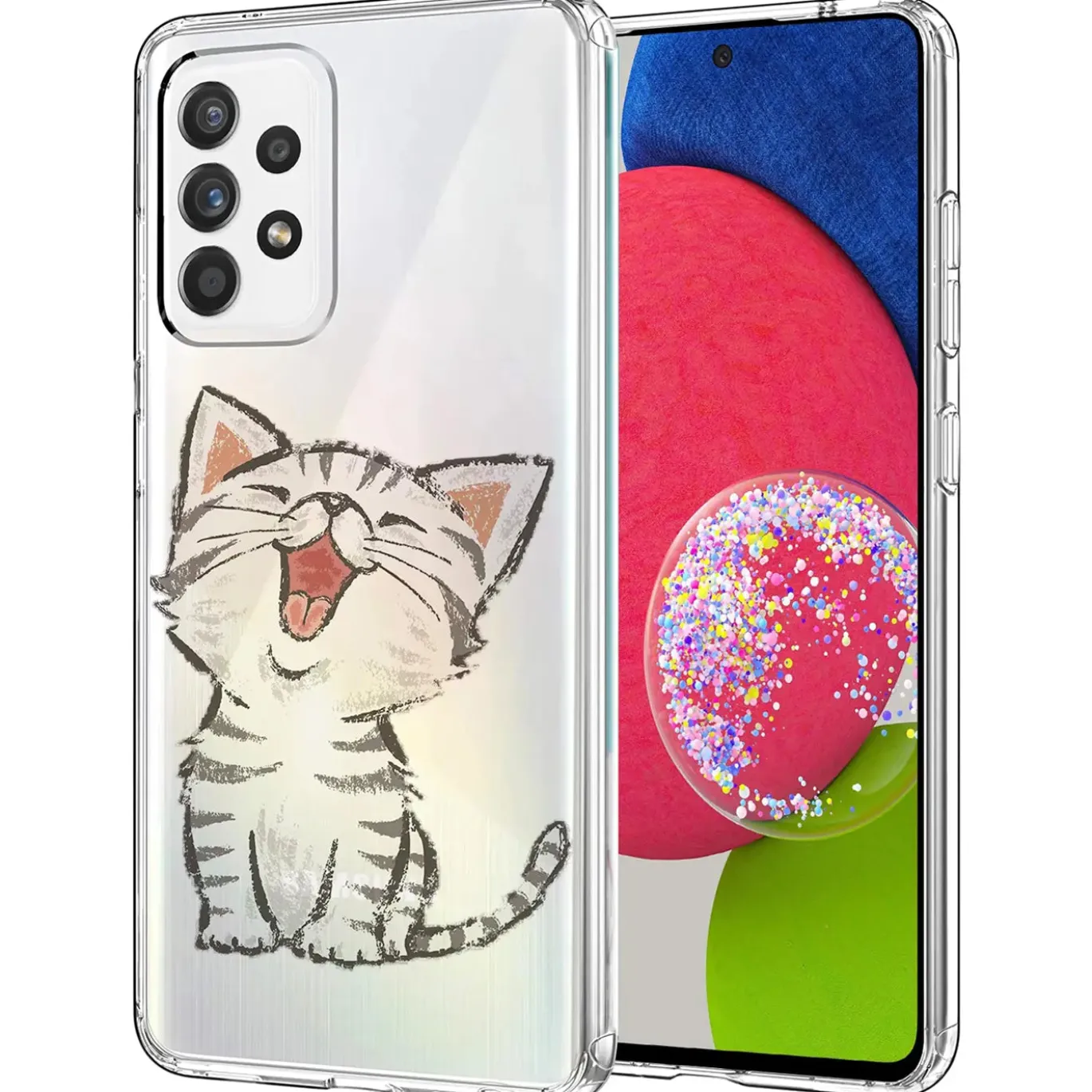 Samsung Galaxy A72 - TPU Case mit Motivdruck