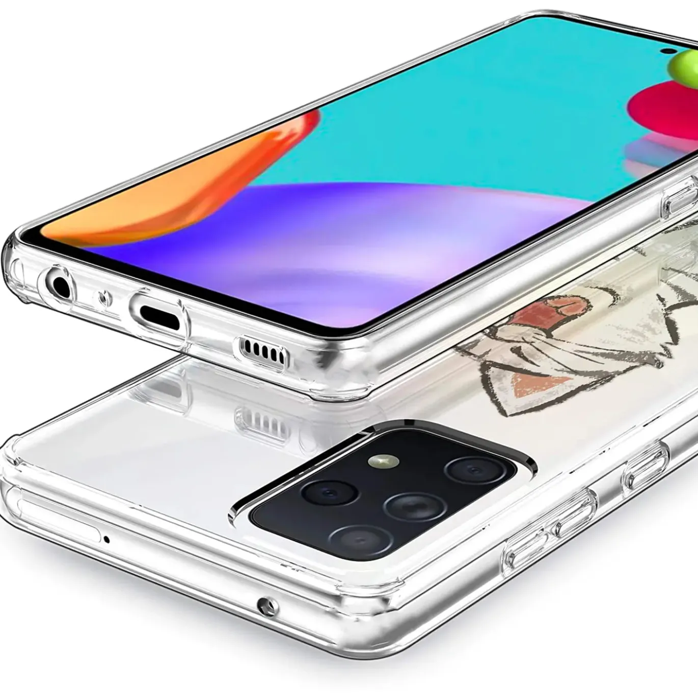 Samsung Galaxy A72 - TPU Case mit Motivdruck