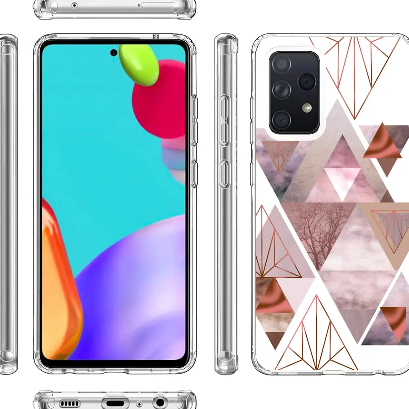 Samsung Galaxy A72 - TPU Case mit Motivdruck