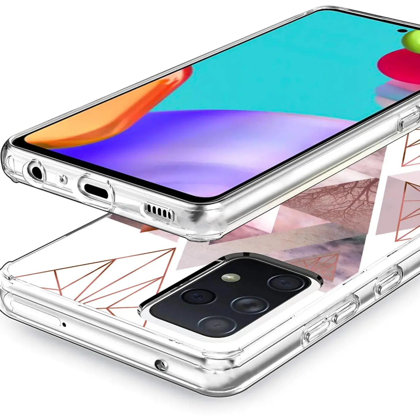 Samsung Galaxy A72 - TPU Case mit Motivdruck