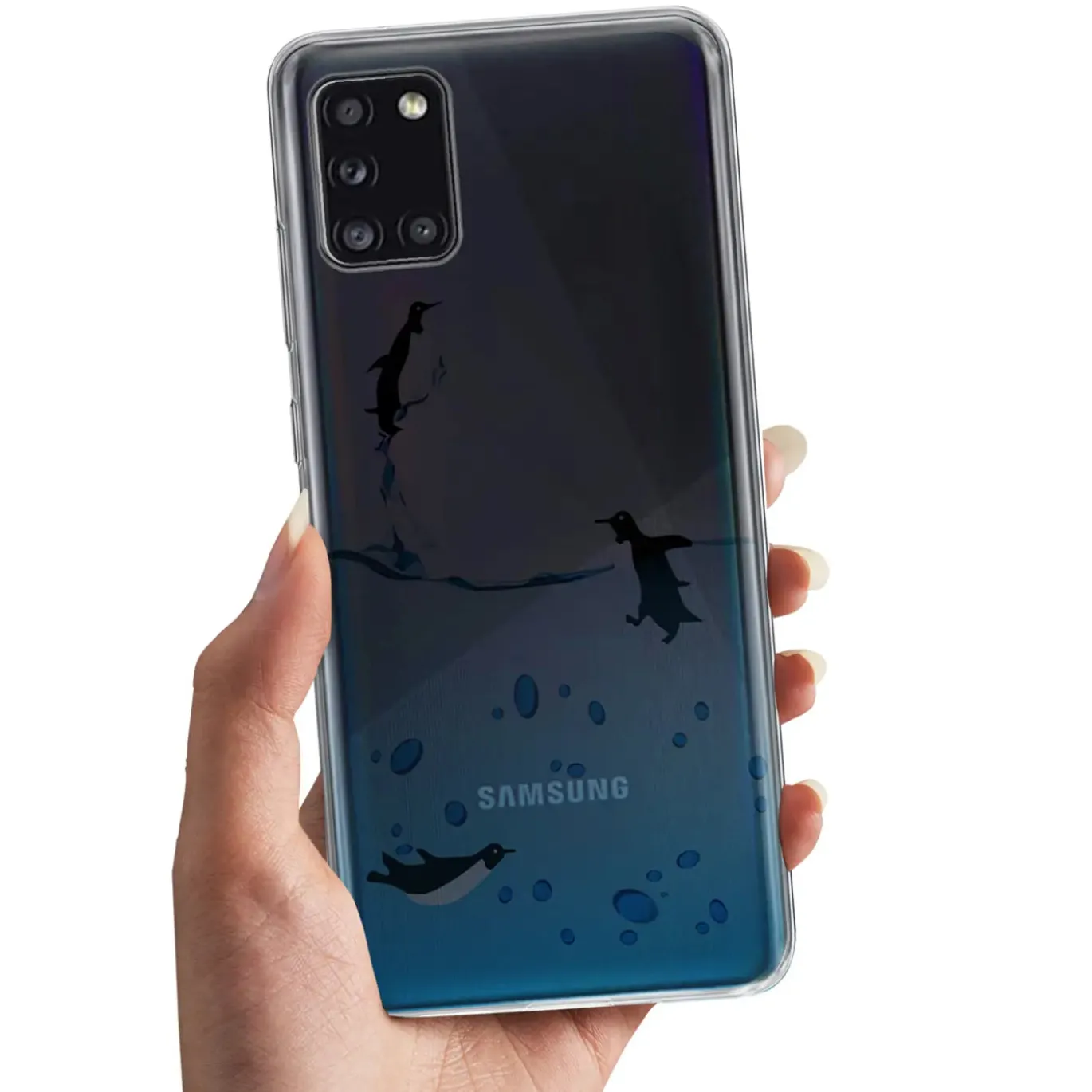 Samsung Galaxy A31 - TPU Case mit Motivdruck