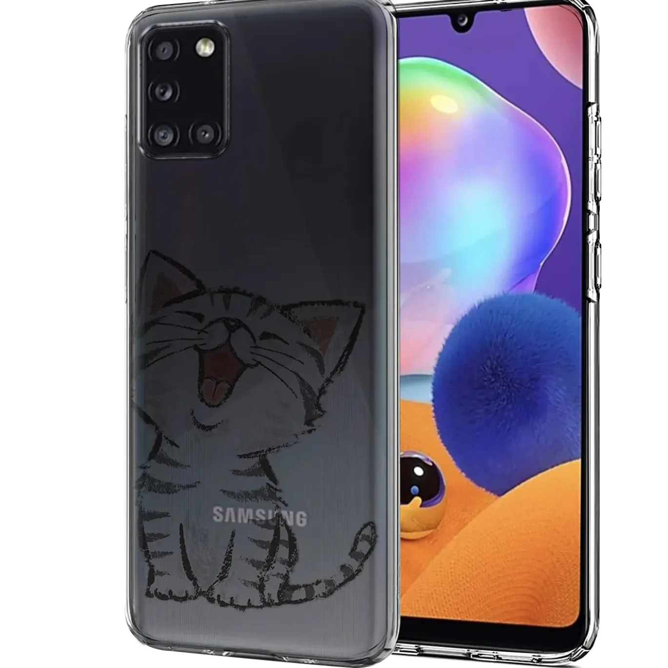 Samsung Galaxy A31 - TPU Case mit Motivdruck