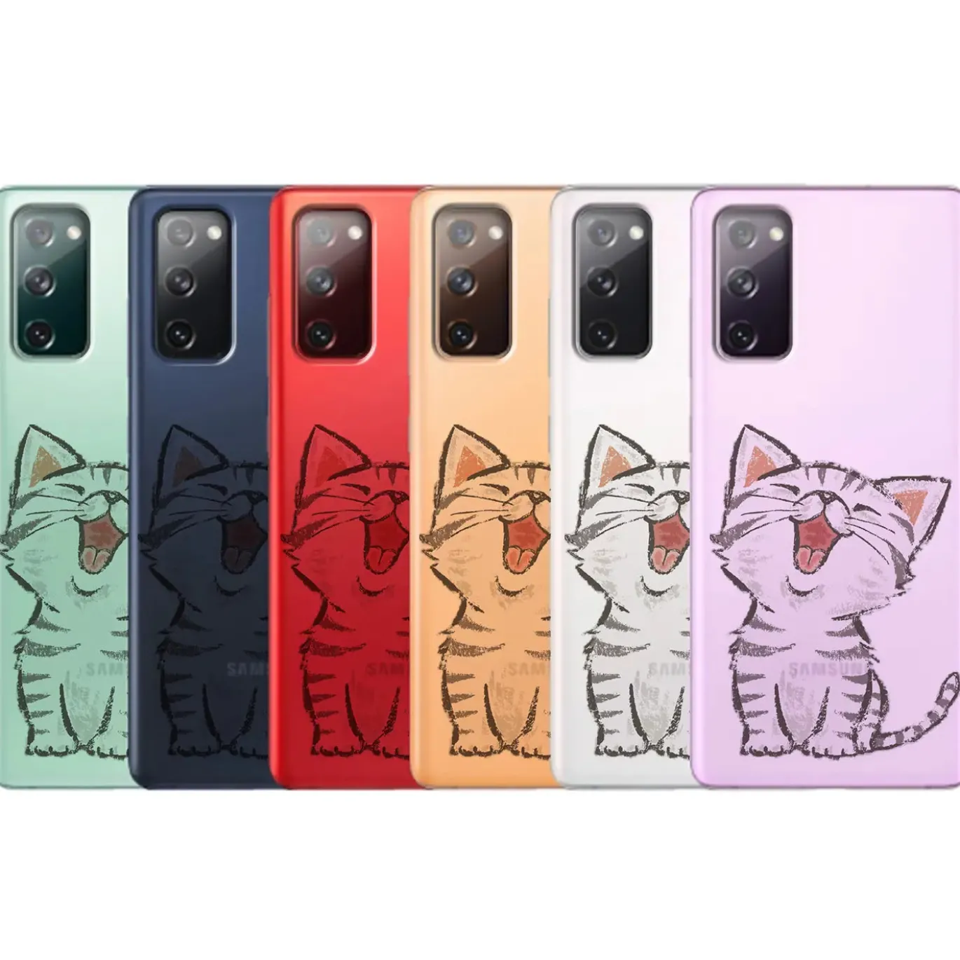 Samsung Galaxy A31 - TPU Case mit Motivdruck