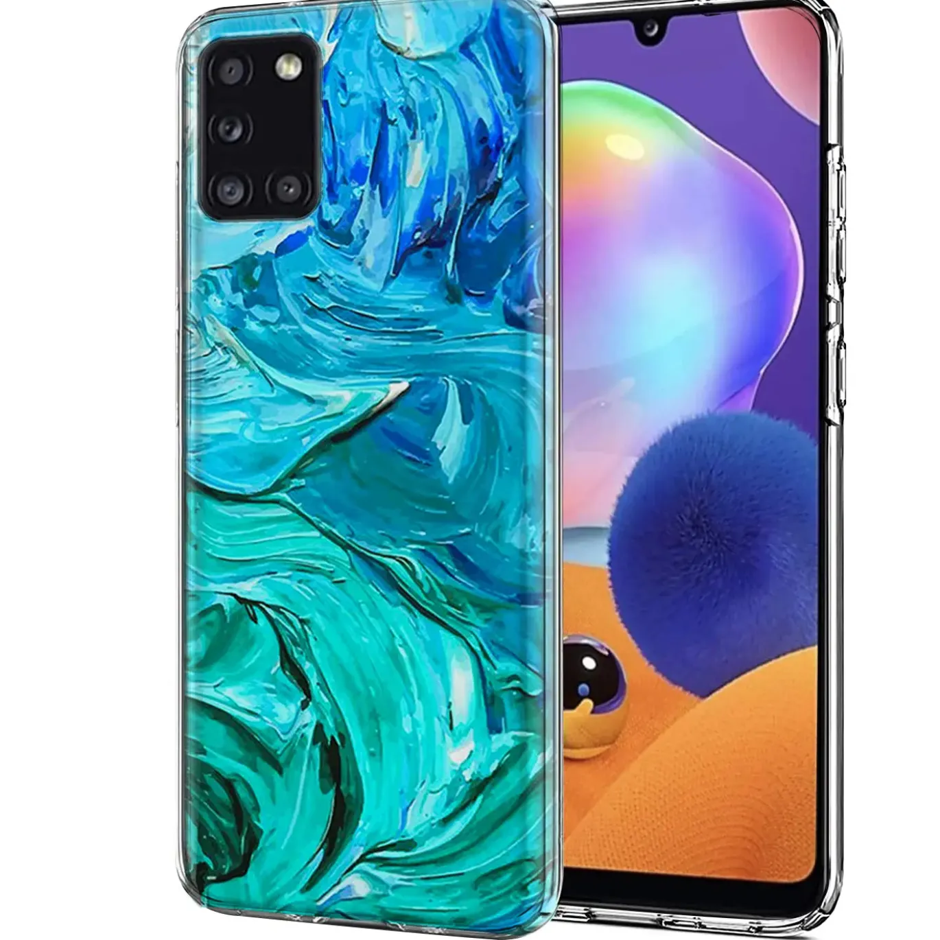 Samsung Galaxy A31 - TPU Case mit Motivdruck