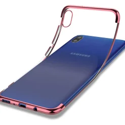 Samsung Galaxy A10 - Transparente Hülle mit Akzenten