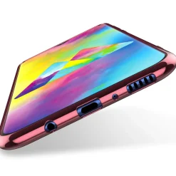 Samsung Galaxy A10 - Transparente Hülle mit Akzenten