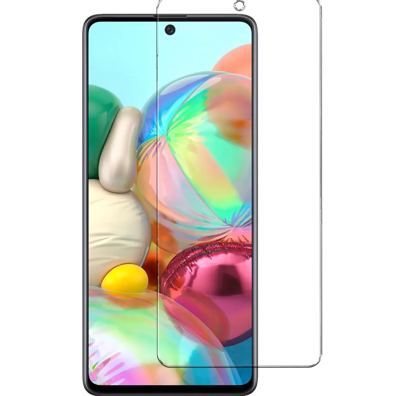 Samsung Galaxy A71 - 2x 9H Panzer Glasfolie, Displayfolie