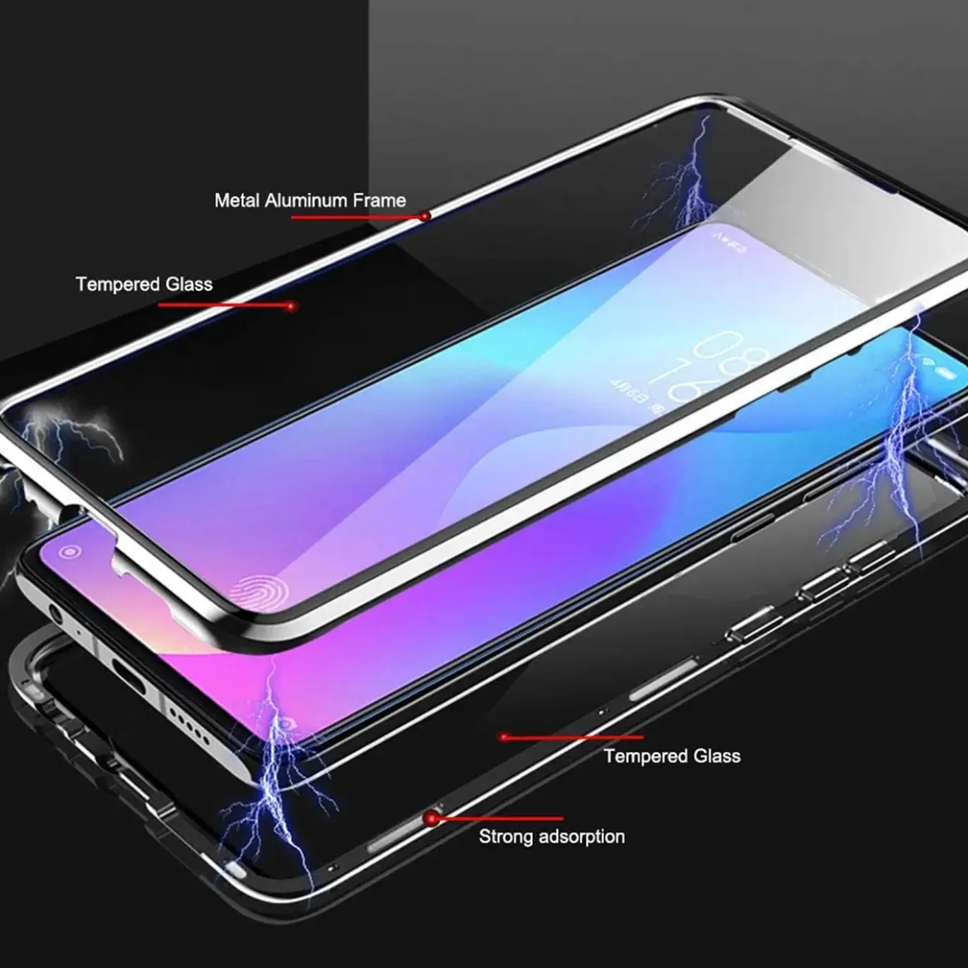 Samsung Galaxy A13 4G - 360° Glas Hülle mit Rundumschutz
