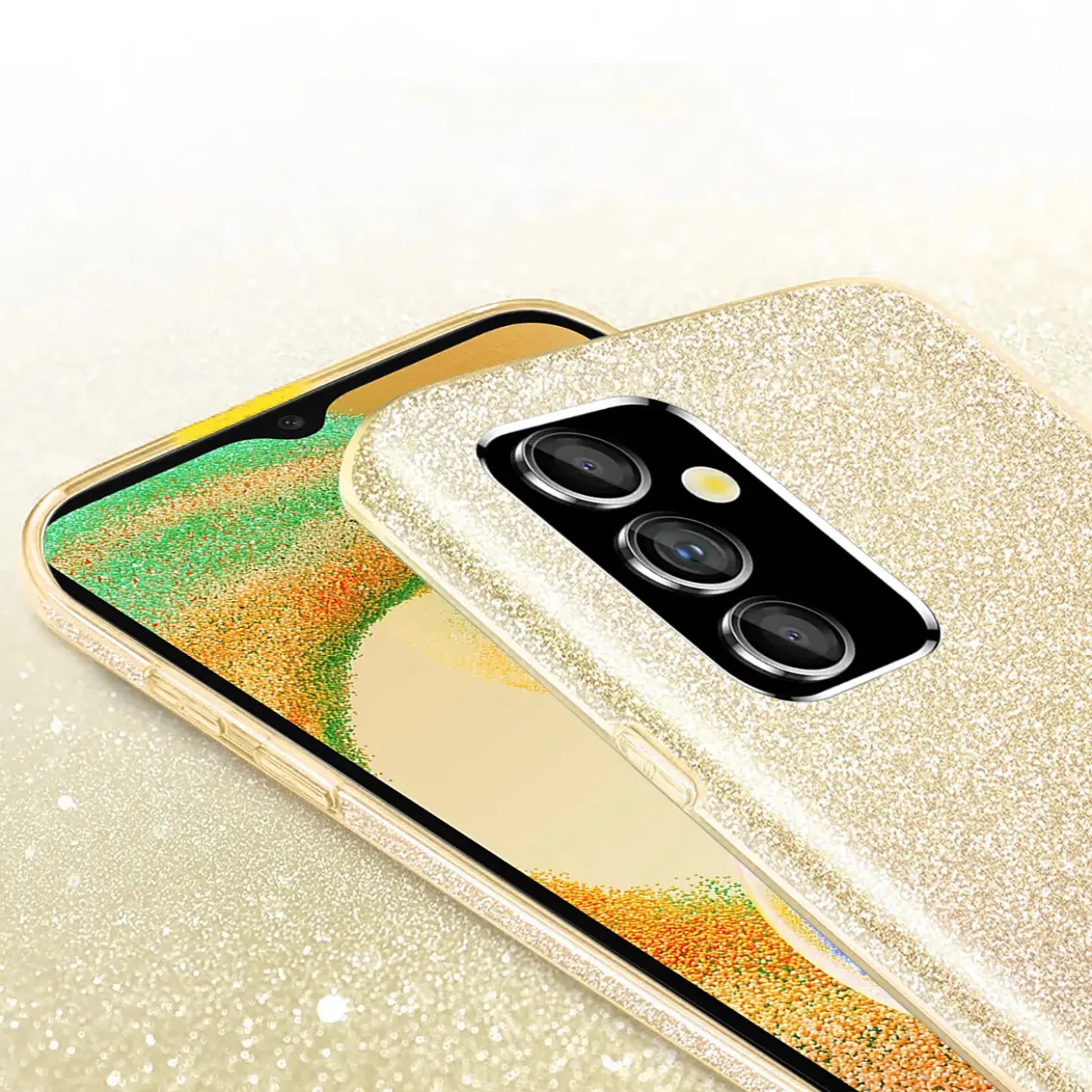 Samsung Galaxy A13 5G / A04s - Glitzer TPU Hülle