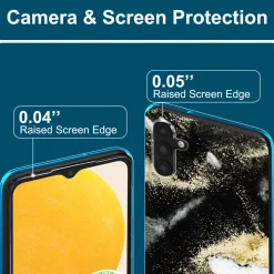 Samsung Galaxy A13 5G / A04s - Marmor & Sand Design Hülle