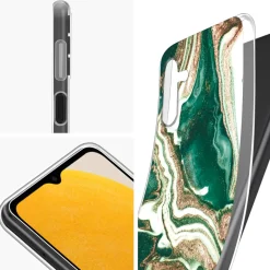 Samsung Galaxy A13 5G / A04s - Marmor & Sand Design Hülle