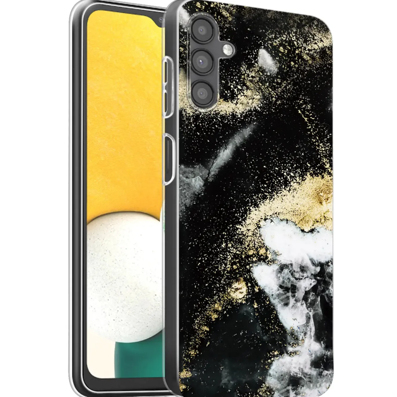 Samsung Galaxy A13 5G / A04s - Marmor & Sand Design Hülle