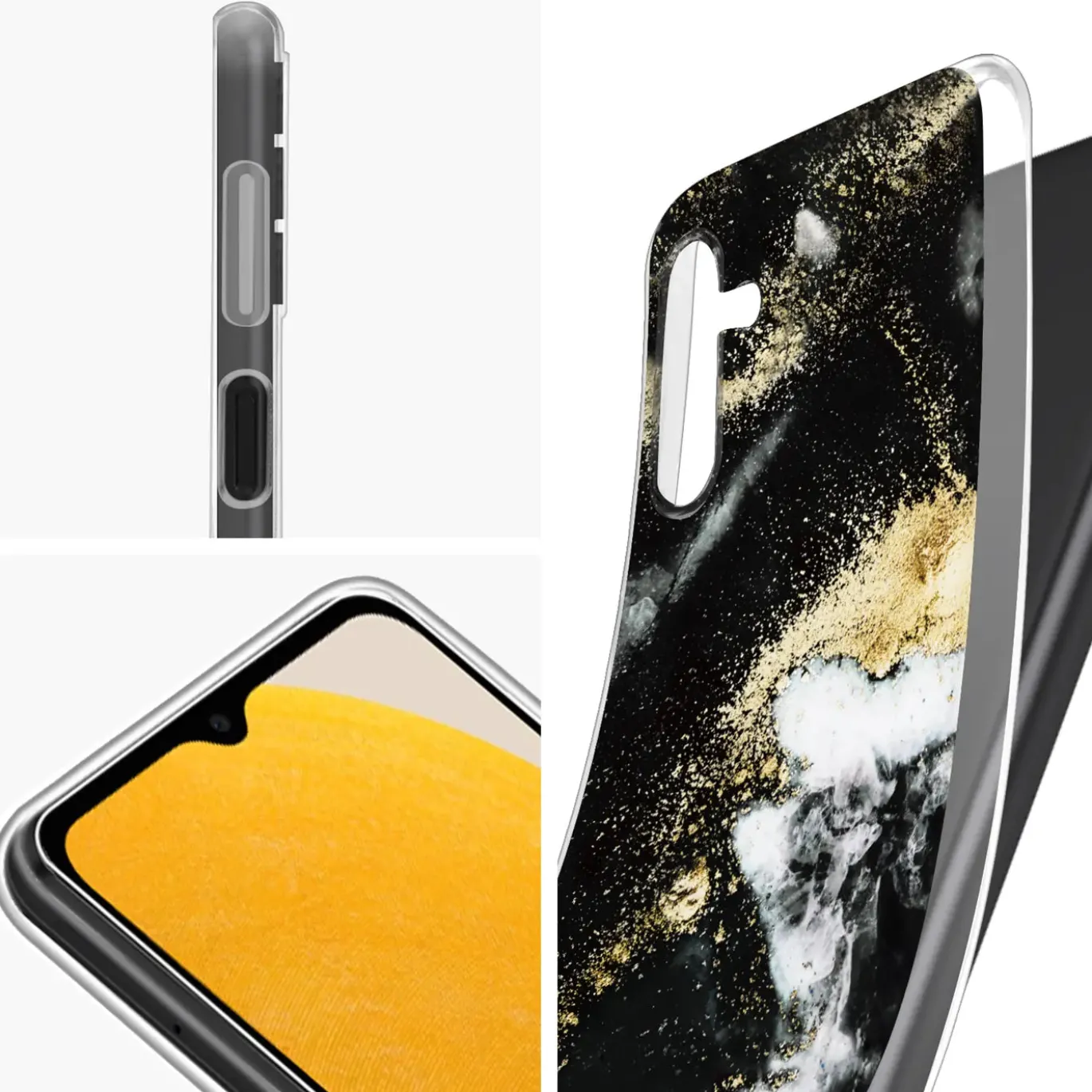 Samsung Galaxy A13 5G / A04s - Marmor & Sand Design Hülle
