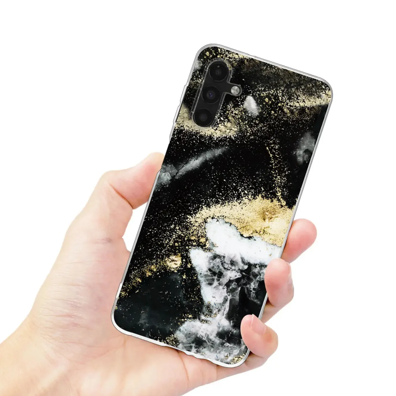 Samsung Galaxy A13 5G / A04s - Marmor & Sand Design Hülle