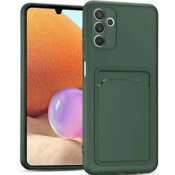 Samsung Galaxy A13 5G / A04s - Silikonhülle mit Kartenfach & Kameraschutz