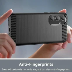 Samsung Galaxy A55 5G - Carbon Case Hülle, stoßfest