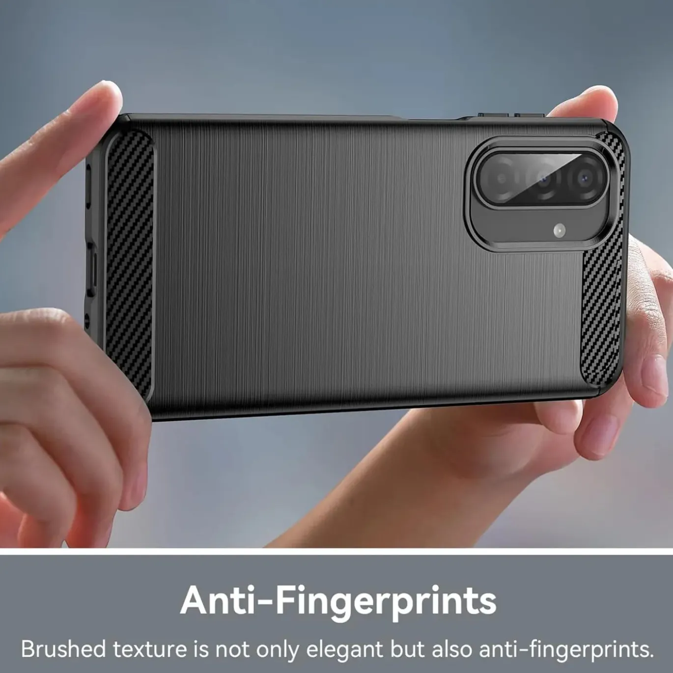 Samsung Galaxy A17 5G - Carbon Case Hülle, stoßfest