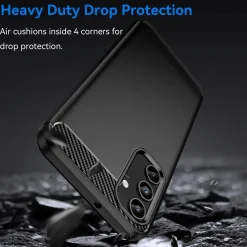 Samsung Galaxy A16 5G - Carbon Case Hülle, stoßfest