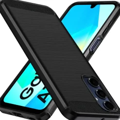 Samsung Galaxy A16 5G - Carbon Case Hülle, stoßfest