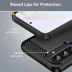 Samsung Galaxy A36 5G - Carbon Case Hülle, stoßfest