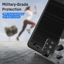 Samsung Galaxy A13 4G - Carbon Case Hülle, stoßfest