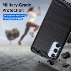 Samsung Galaxy A54 5G - Carbon Case Hülle, stoßfest
