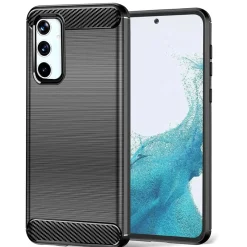 Samsung Galaxy A54 5G - Carbon Case Hülle, stoßfest