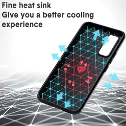 Samsung Galaxy A54 5G - Carbon Case Hülle, stoßfest