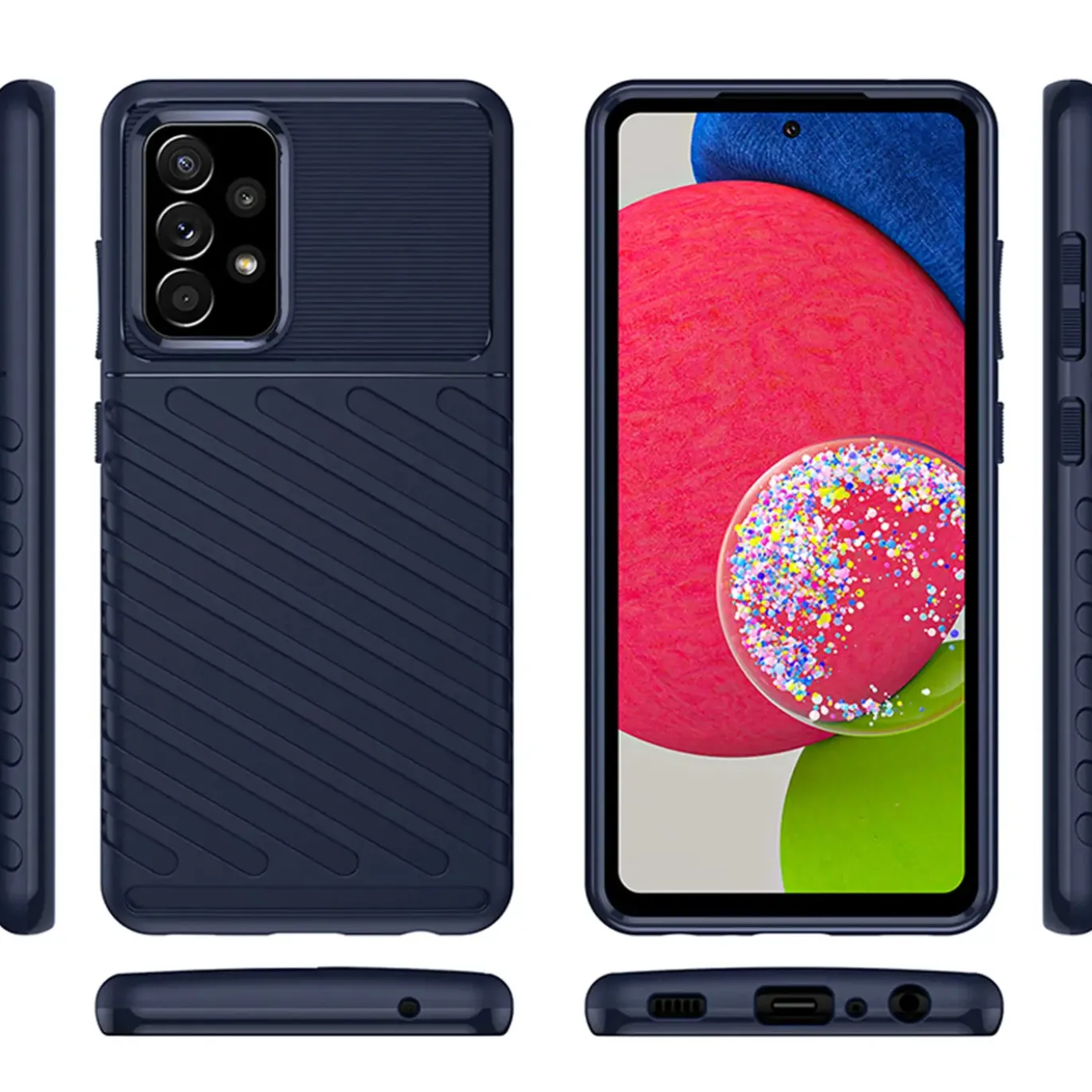 Samsung Galaxy A53 5G - Elegante Hülle stoßfest & stylisch
