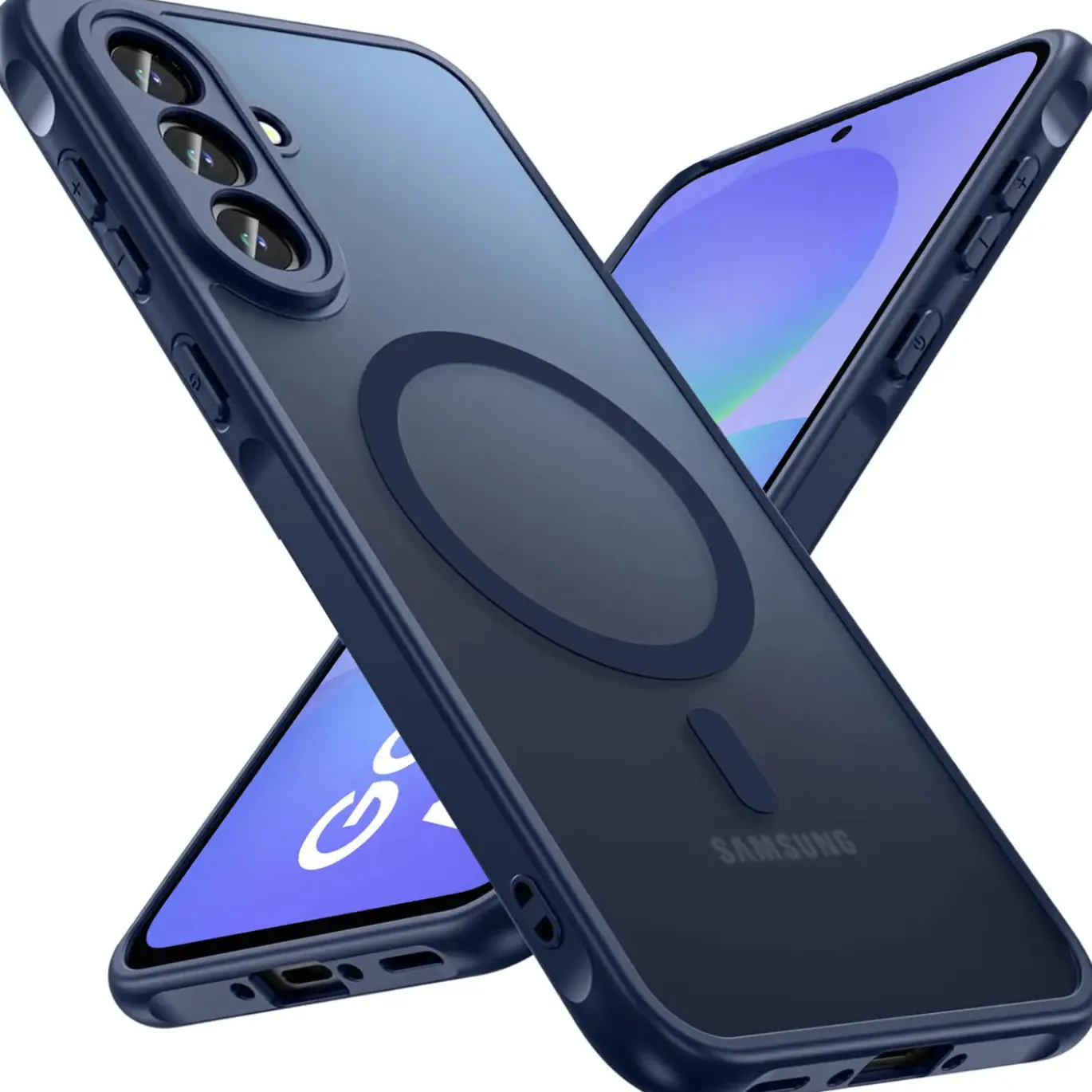Samsung Galaxy A56 5G - Farbige MagSafe Hülle mit Kameraschutz