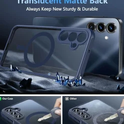 Samsung Galaxy A16 5G - Farbige MagSafe Hülle mit Kameraschutz