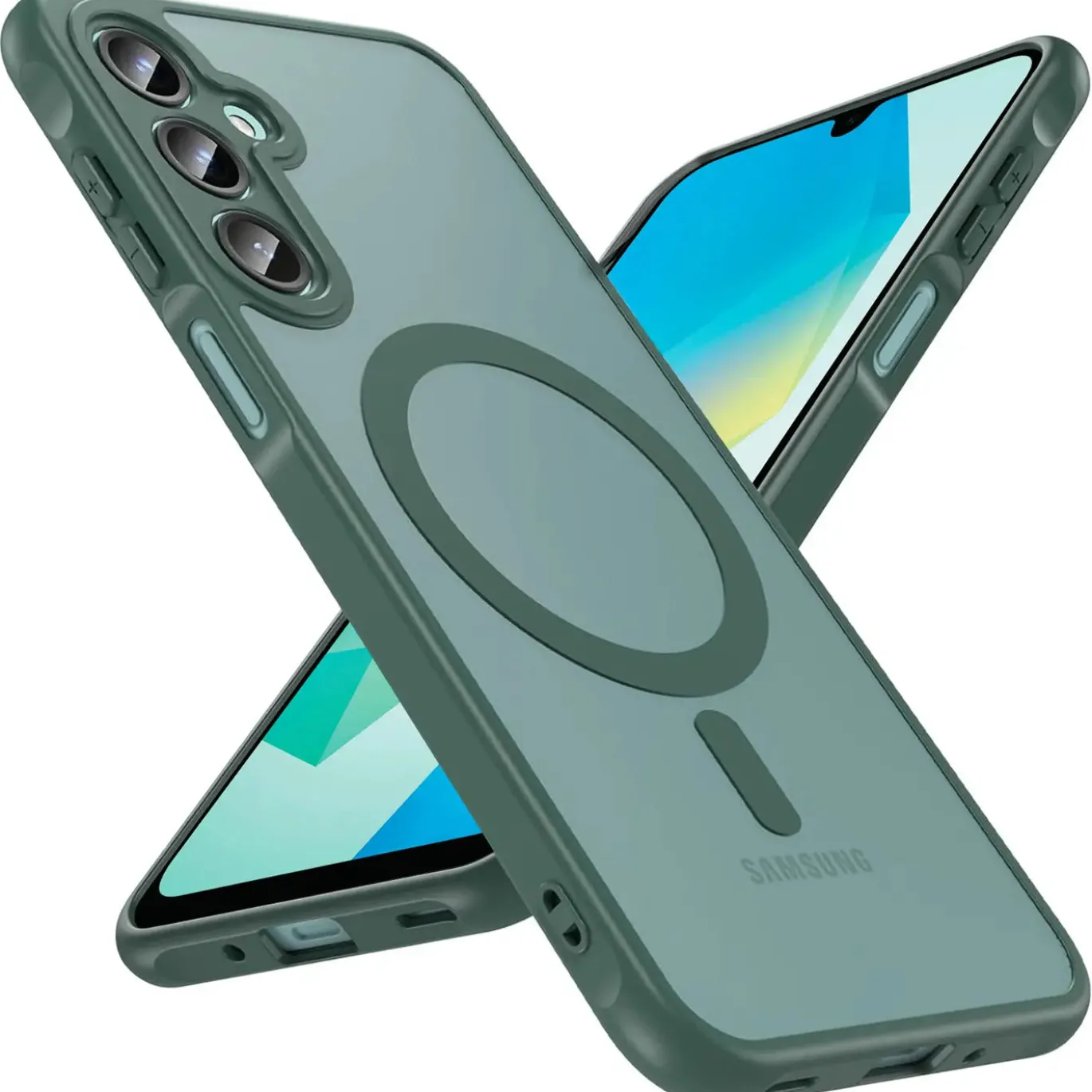 Samsung Galaxy A16 5G - Farbige MagSafe Hülle mit Kameraschutz