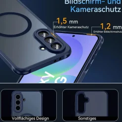 Samsung Galaxy A36 5G - Farbige MagSafe Hülle mit Kameraschutz