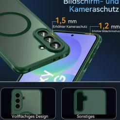 Samsung Galaxy A56 5G - Farbige MagSafe Hülle mit Kameraschutz