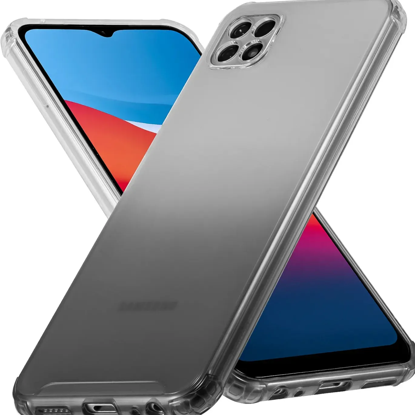 Samsung Galaxy A22 5G - Farbverlauf Hülle ultra dünn