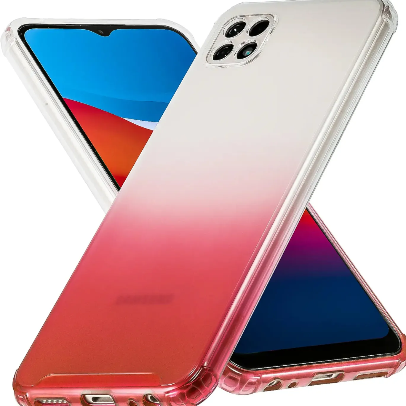 Samsung Galaxy A22 5G - Farbverlauf Hülle ultra dünn