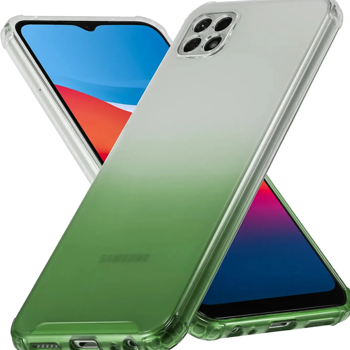 Samsung Galaxy A22 5G - Farbverlauf Hülle ultra dünn