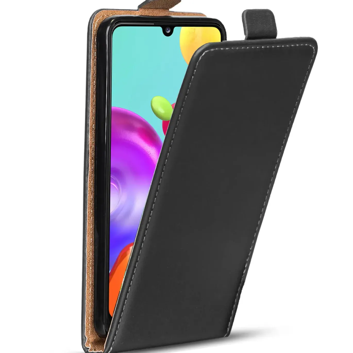 Samsung Galaxy A42 5G - Flip Hülle, horizontal klappbar